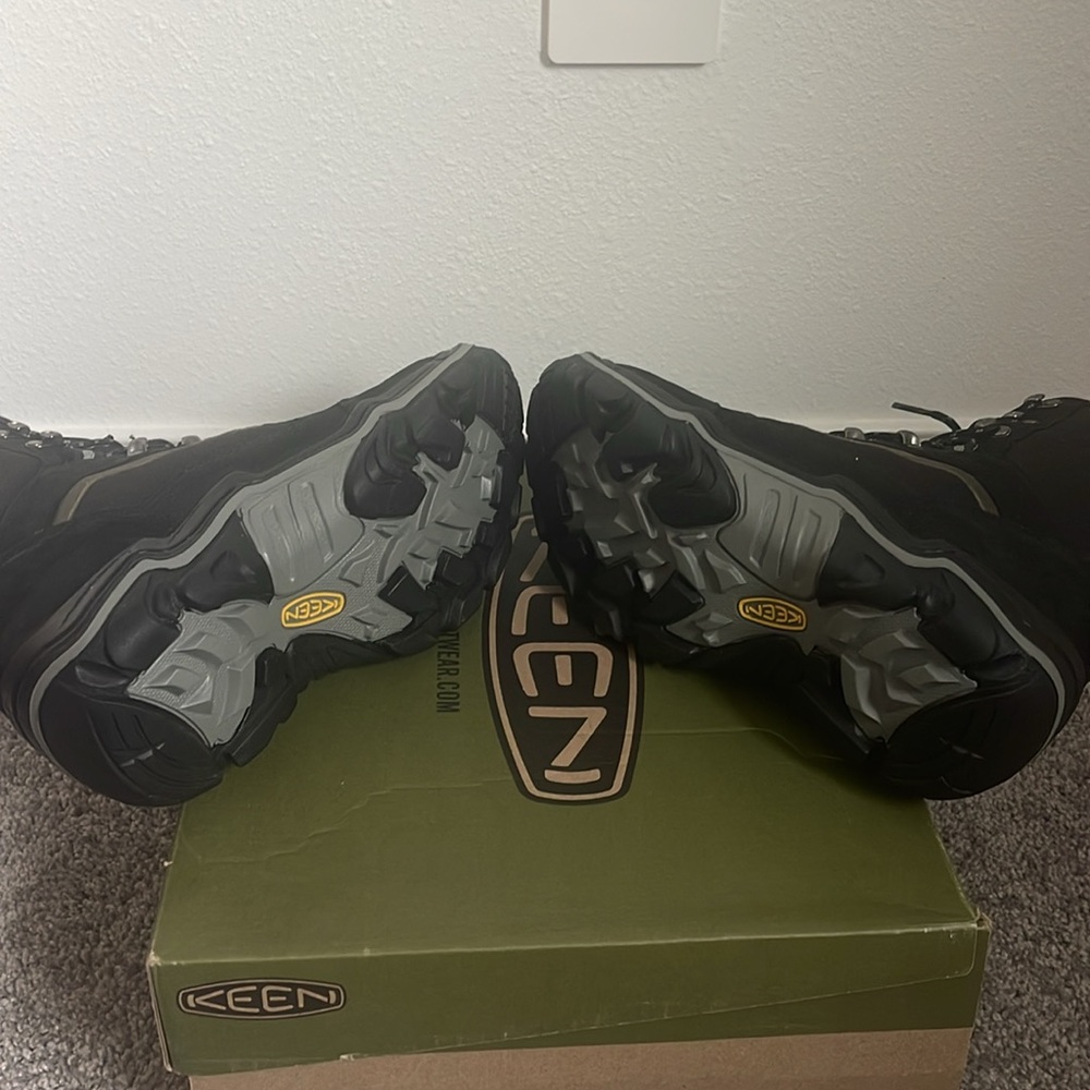 Keen Men’s Black Gargoyle Waterproof Boots US 8 - Picture 9 of 11